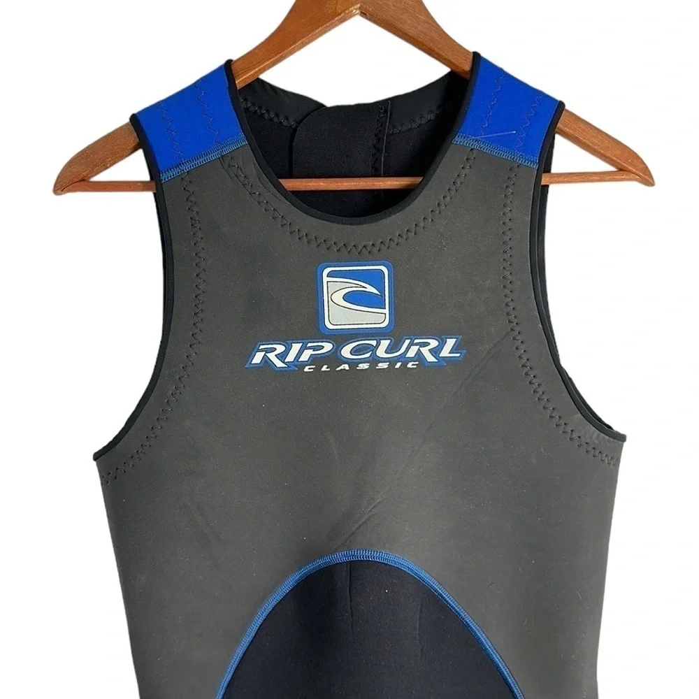Rip Curl Classic wet suit sleeveless protective water gear diving surfing sz sm